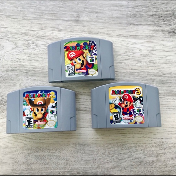 mario party 1 2 3 n64